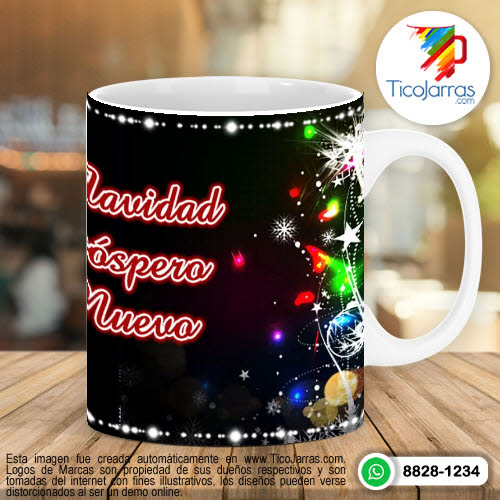 Tazas Personalizadas en Costa Rica Taza de Navidad