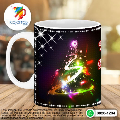 Jarras Personalizadas Taza de Navidad