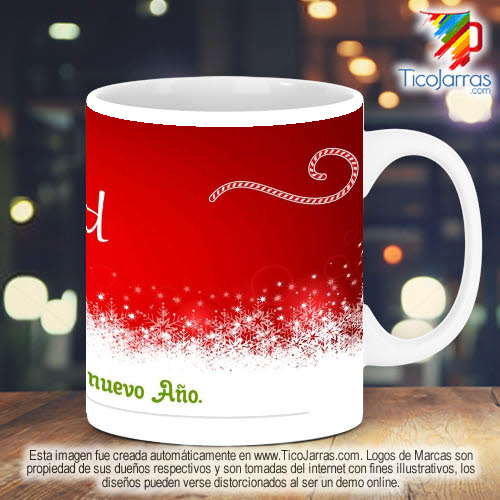 Diseños Personalizadas Taza Navideña