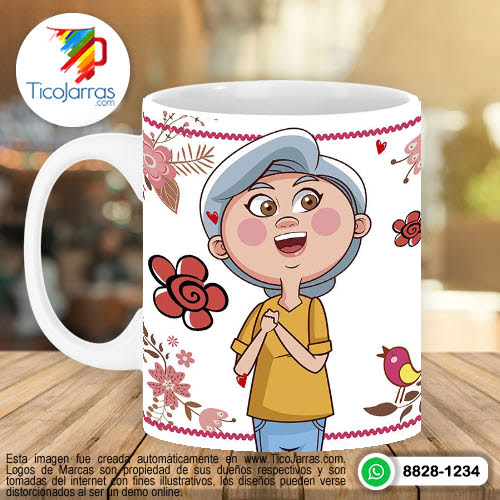 Jarras Personalizadas Abuelita