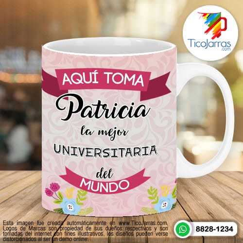 Tazas Personalizadas en Costa Rica Aquí Toma la Mejor Universitaria