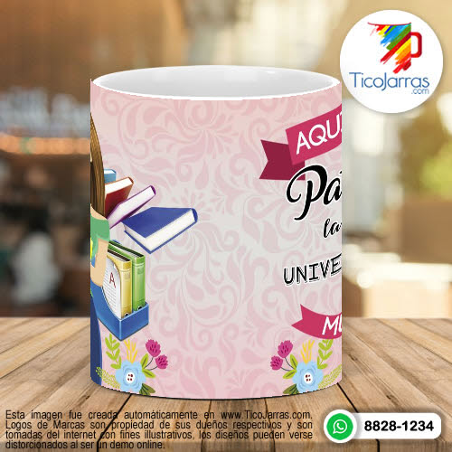 Tazas Personalizadas Aquí Toma la Mejor Universitaria