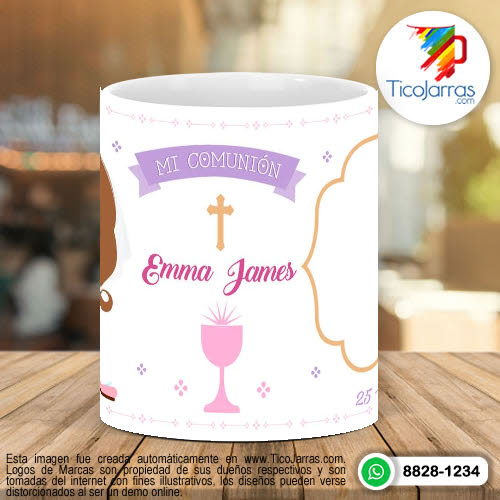 Tazas Personalizadas Primera Comunión