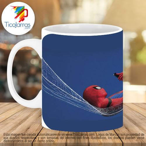 Jarras Personalizadas Spiderman