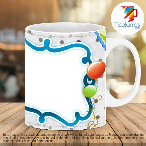 Tazas Personalizadas en Costa Rica Feliz Cumpleaños