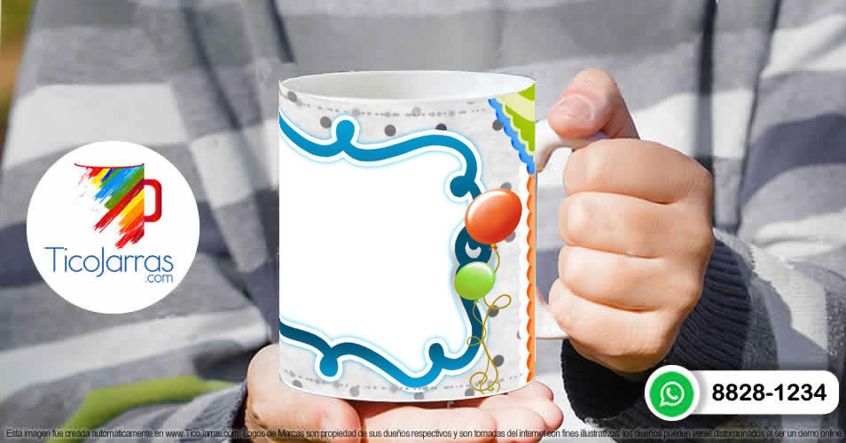 Tazas Personalizadas en Costa Rica Feliz Cumpleaños