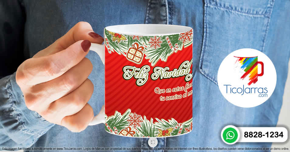 Artículos Personalizados Taza de Navidad