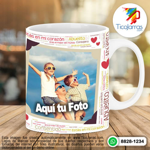 Tazas Personalizadas en Costa Rica Feliz Día del Padre