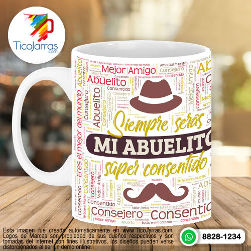 Jarras Personalizadas Feliz Día del Padre