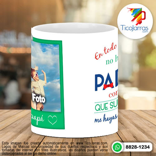 Tazas Personalizadas Feliz Día del Padre