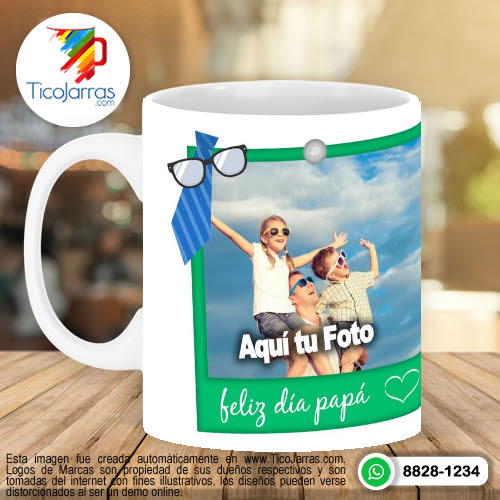 Jarras Personalizadas Feliz Día del Padre