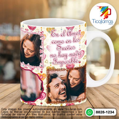 Tazas Personalizadas en Costa Rica Nada imposible