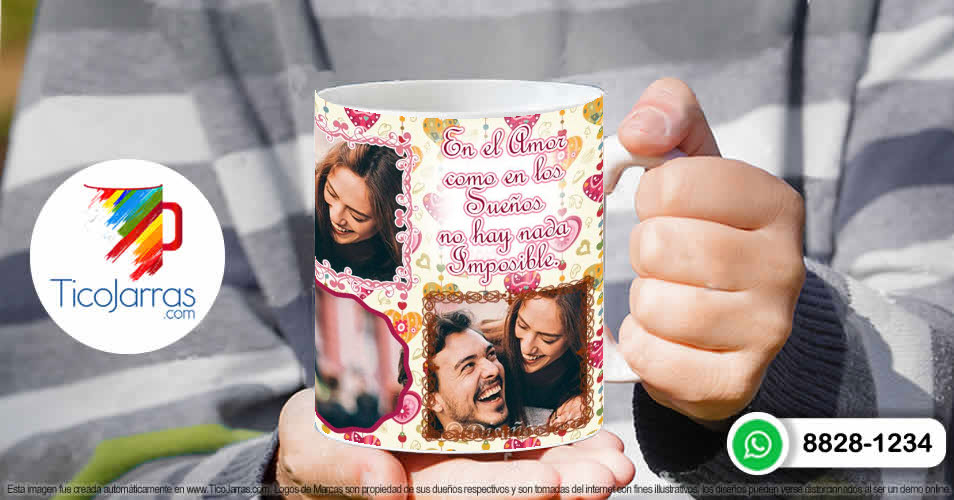 Tazas Personalizadas en Costa Rica Nada imposible