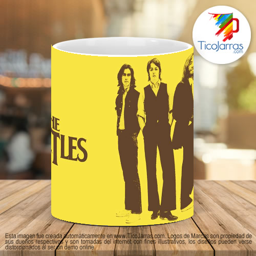 Tazas Personalizadas The Beatles