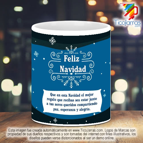 Tazas Personalizadas Taza Navideña - Feliz Navidad