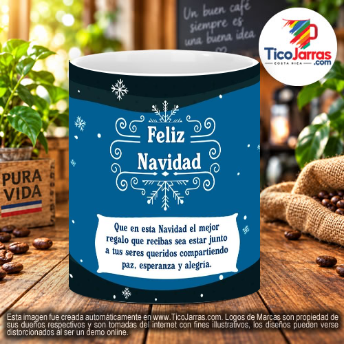 Taza Navideña - Feliz Navidad - imagen 2