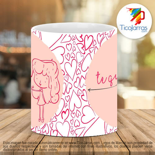 Tazas Personalizadas Te quiero