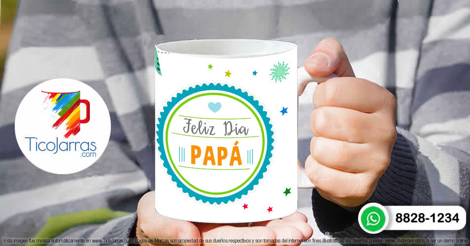 Tazas Personalizadas en Costa Rica Feliz Día del Padre