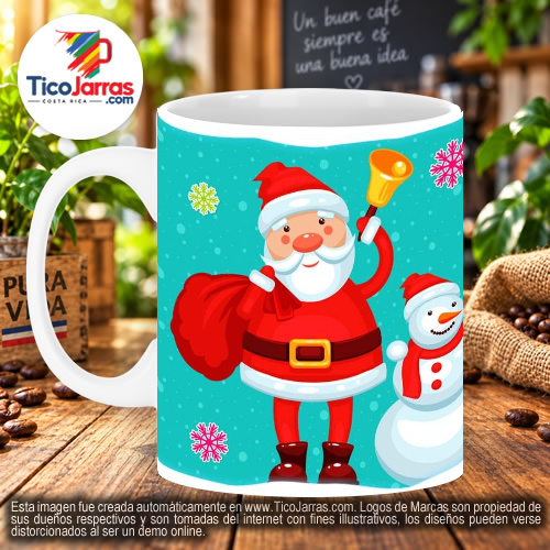 Taza Navidad Santa Claus - imagen 3