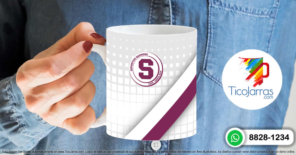Artículos Personalizados Taza de Saprissa