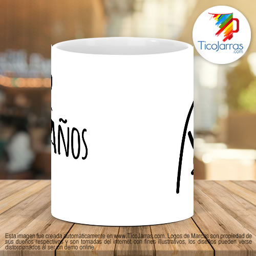 Tazas Personalizadas Flork - Feliz Cumpleaños