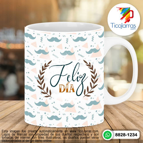 Tazas Personalizadas en Costa Rica Feliz Día del Padre