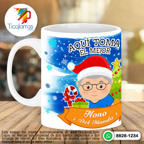 Jarras Personalizadas Aquí Toma - Abuelito