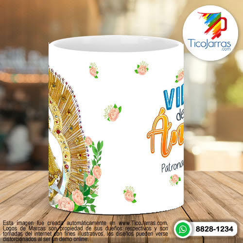 Tazas Personalizadas Virgen de los Ángeles