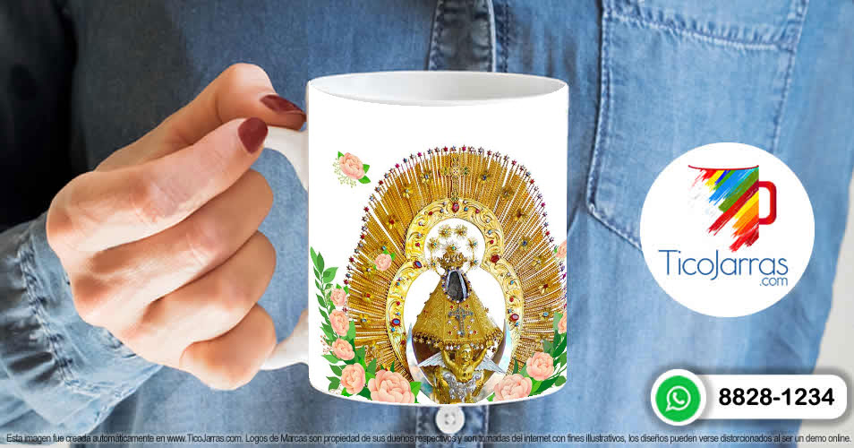 Tazas Personalizadas en Costa Rica Virgen de los Ángeles