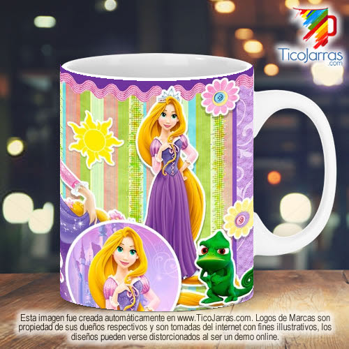 Diseños Personalizadas Princesa Rapunzel
