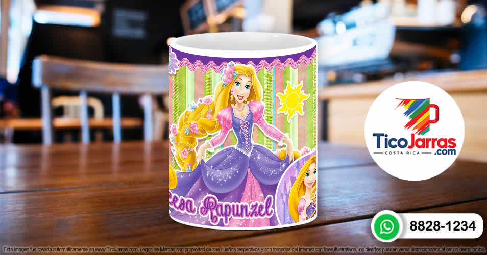 Princesa Rapunzel - TicoJarras