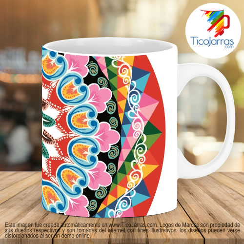 Diseños Personalizadas Taza de rueda de carreta