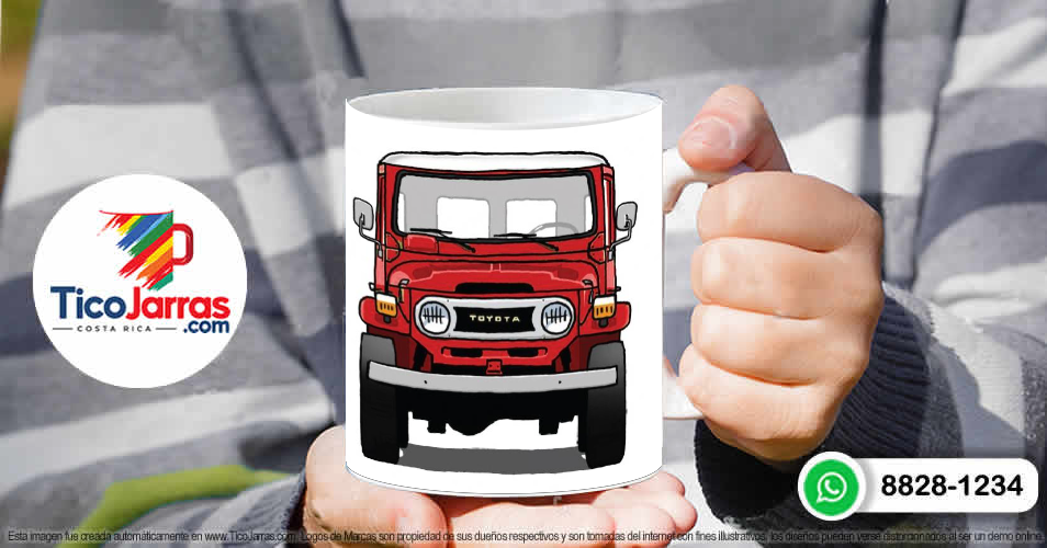 Toyota Land Cruiser FJ Rojo - TicoJarras