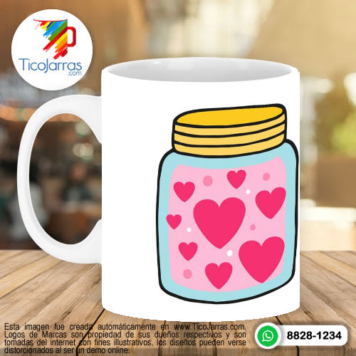 Tazas Personalizadas en Costa Rica Es a tu lado... LOVE