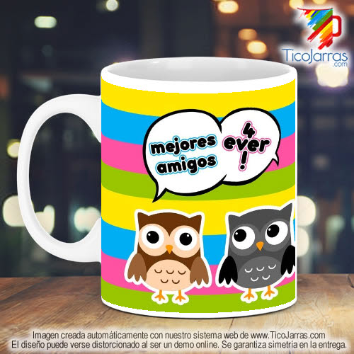 Tazas Personalizadas en Costa Rica Tu Amistad Ilumina mi Mundo