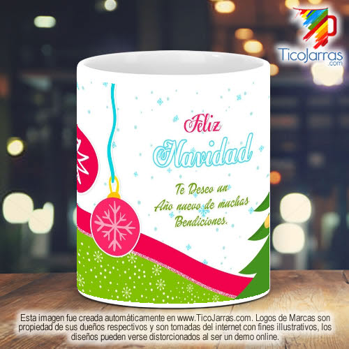 Tazas Personalizadas Taza Navideña