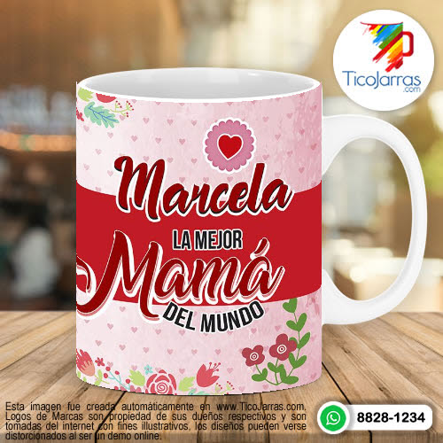 Tazas Personalizadas en Costa Rica Mamá