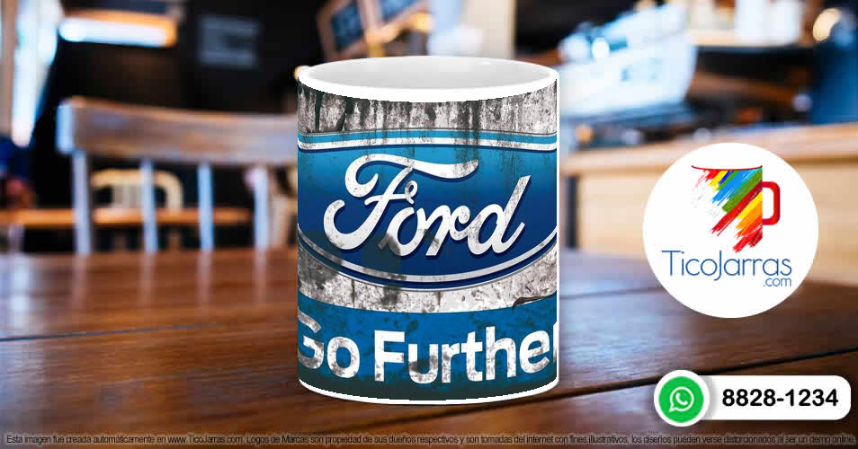 Tazas Personalizadas en Costa Rica Ford