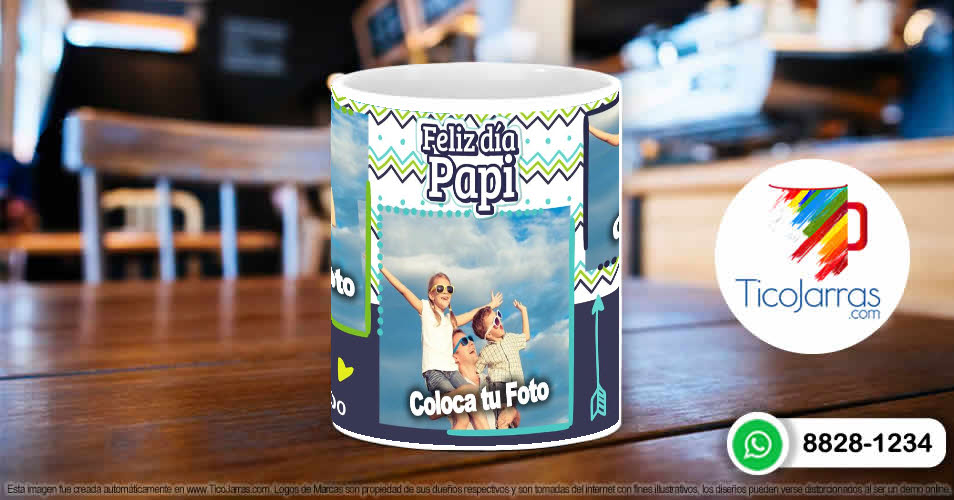 Tazas Personalizadas en Costa Rica Feliz Día Papi