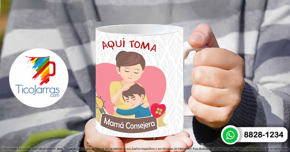 Tazas Personalizadas en Costa Rica Mamá consejera