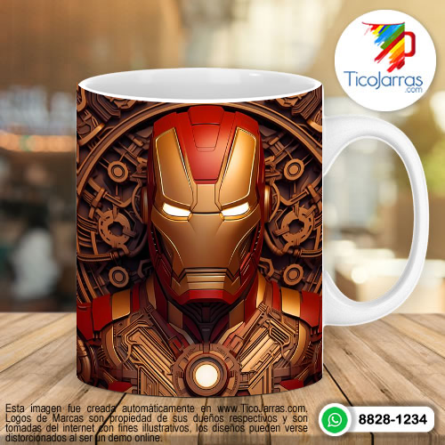 Diseños Personalizadas Iron Man 3D