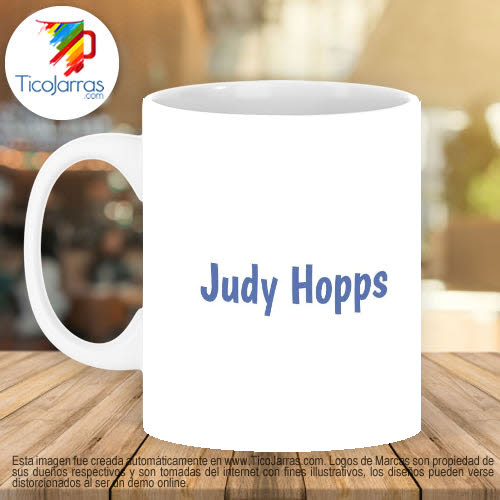 Jarras Personalizadas Judy Hopps
