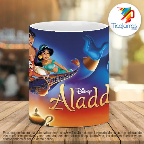 Tazas Personalizadas Taza Aladdin-Aladino