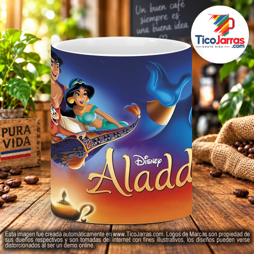 Taza Aladdin-Aladino - imagen 2