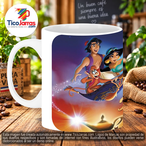 Taza Aladdin-Aladino - imagen 3