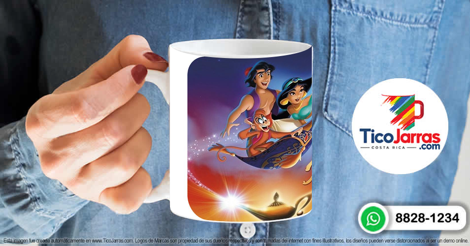 Taza Aladdin-Aladino - imagen 6