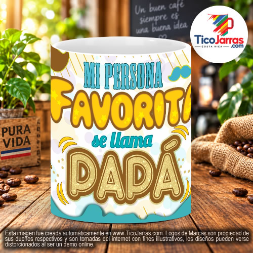 Mi persona Favorita se llama Papá - TicoJarras