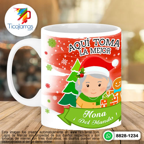 Tazas Personalizadas en Costa Rica Aquí Toma - Abuelita
