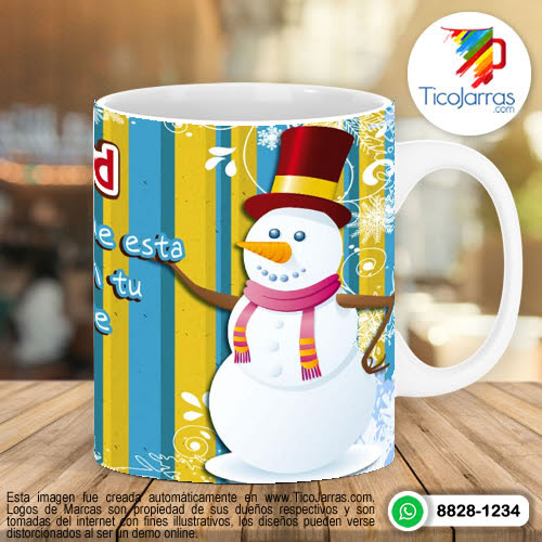 Diseños Personalizadas Taza de Navidad