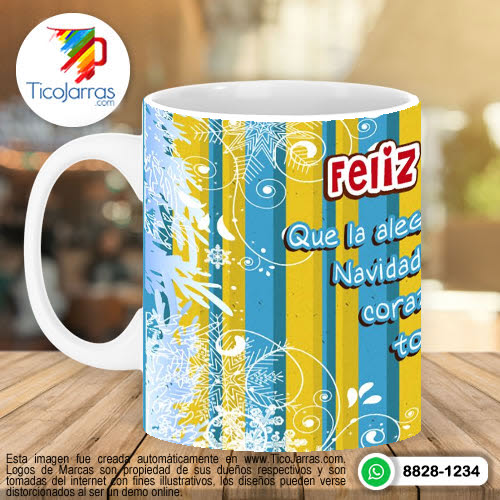 Jarras Personalizadas Taza de Navidad